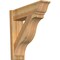 Ekena Millwork Funston Rough Sawn Traditional Outlooker, Western Red Cedar, 8"W x 28"D x 28"H OUT08X28X28FST01RWR - alternate 1